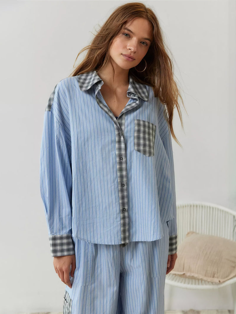 Agnes™️ | Nachtelijk Chic | Stijlvolle Pyjama