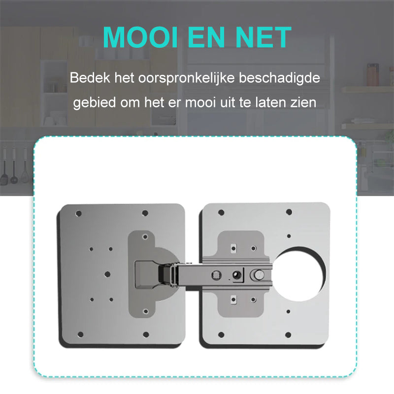 Anti-rust Hinge Repair Kit™ | Levenslang Scharnieren | Snel & Simpel