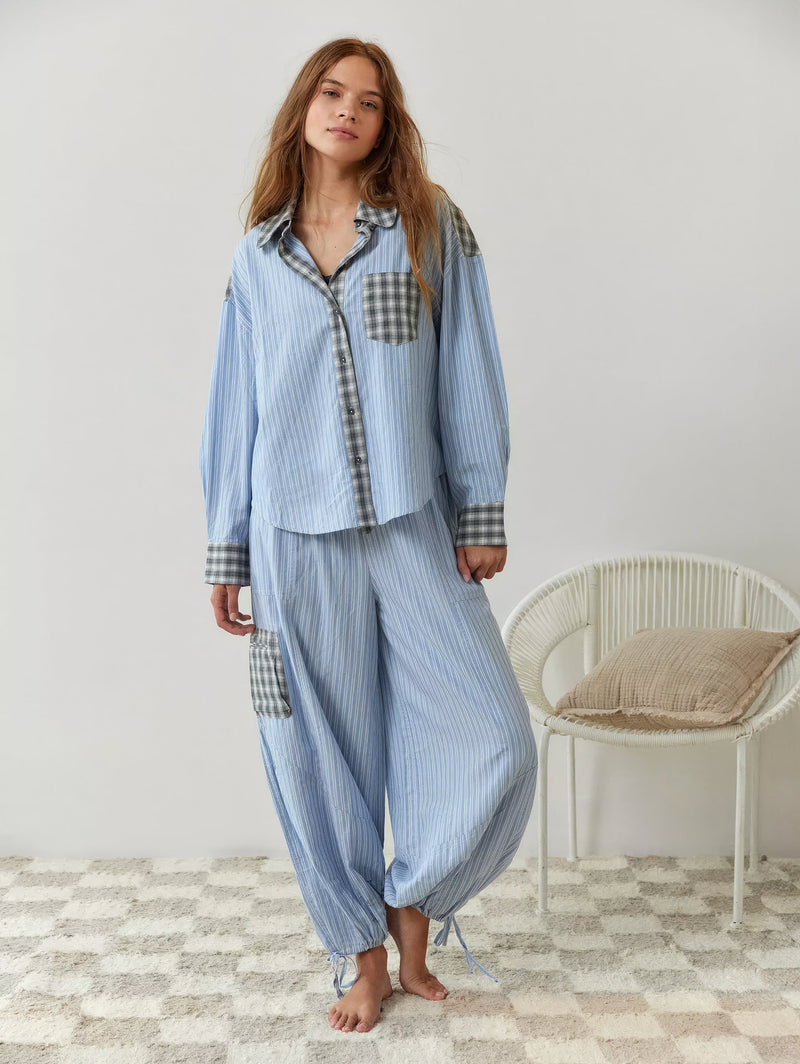 Agnes™️ | Nachtelijk Chic | Stijlvolle Pyjama