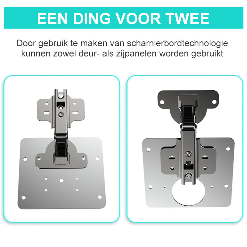 Anti-rust Hinge Repair Kit™ | Levenslang Scharnieren | Snel & Simpel