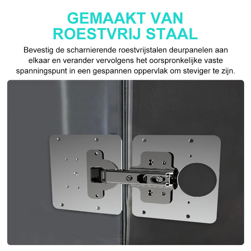 Anti-rust Hinge Repair Kit™ | Levenslang Scharnieren | Snel & Simpel