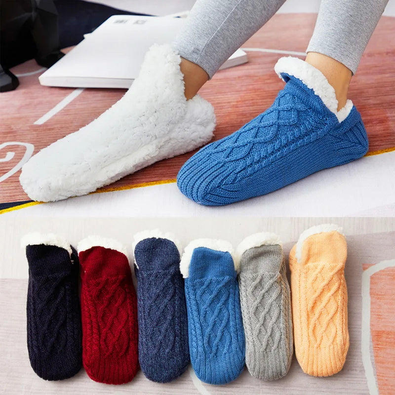 (1+1 GRATIS) CozyGrip™ | Comfortabele Winter Warme Pluche Huisslippers