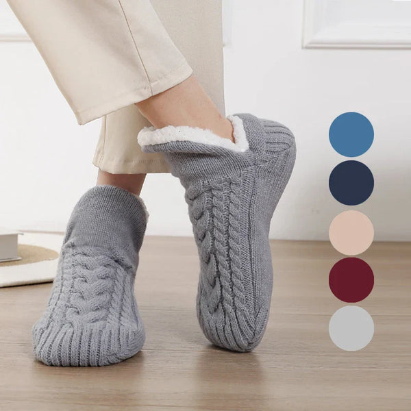 (1+1 GRATIS) CozyGrip™ | Comfortabele Winter Warme Pluche Huisslippers