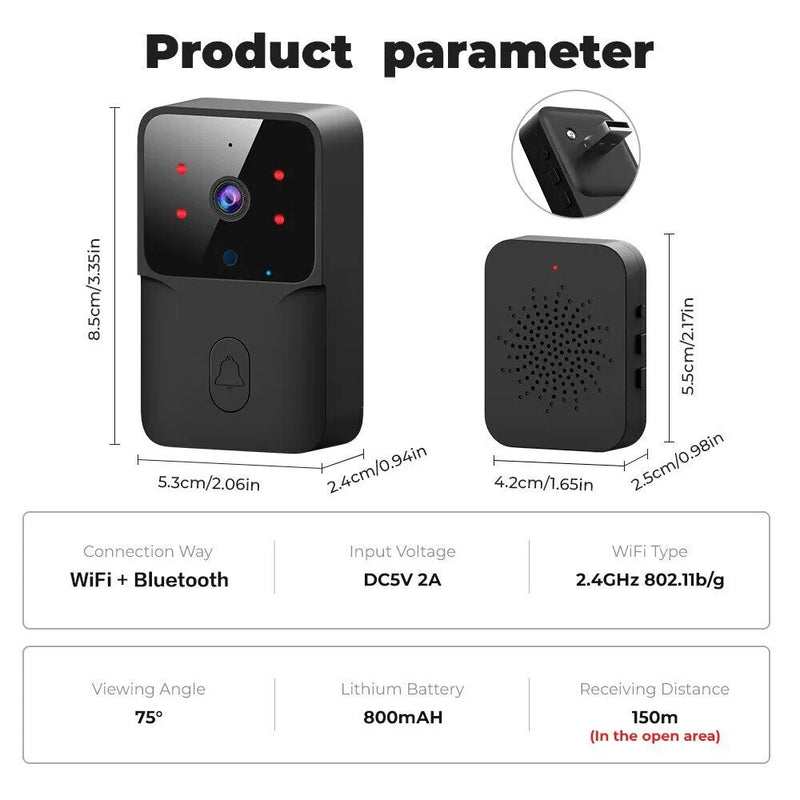 (1+1 GRATIS) LockArmor™ | Smart Wifi Video Deurbel