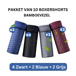 (5+5 GRATIS) Adam™️ | Ultiem Comfort met Bamboe Boxers